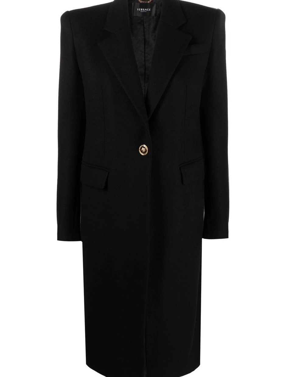 Affordable Medusa-button coat Women single-breasted Versace 0809